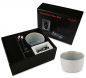 Preview: Premium Tee-Set Weiß/Eisblau - inkl. 50g Tee deiner Wahl