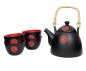 Preview: Tee Set Hidchi aus Keramik, Kanne 0,7l und 4 Cups 0,125l